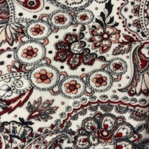 NWOT balloon sleeve sweatshirt, multi-colors - Picture 3 of 4